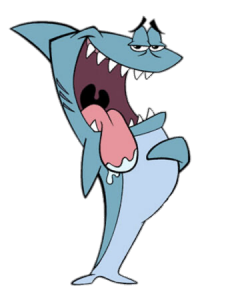 Kenny the Shark Huge tongue