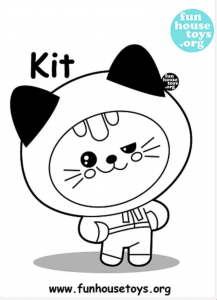Kit and Pup – Kit the cat
