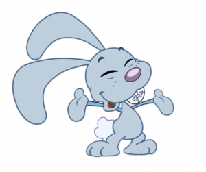 Mini Pet Pals Happy Tophat the rabbit
