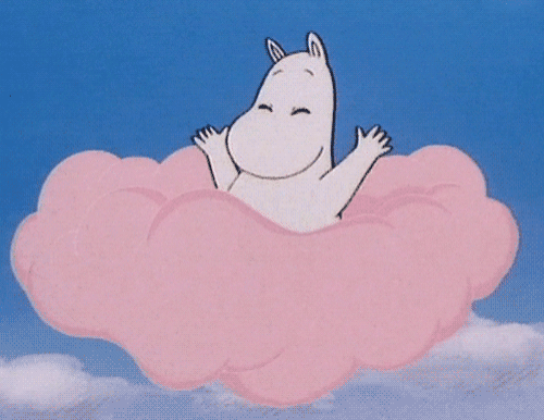 Moomin – Pink Cloud