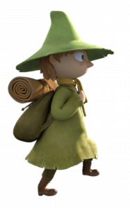 Moominvalley Snufkin on his way