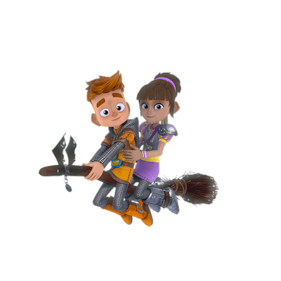 My Knight and Me – Broomstick