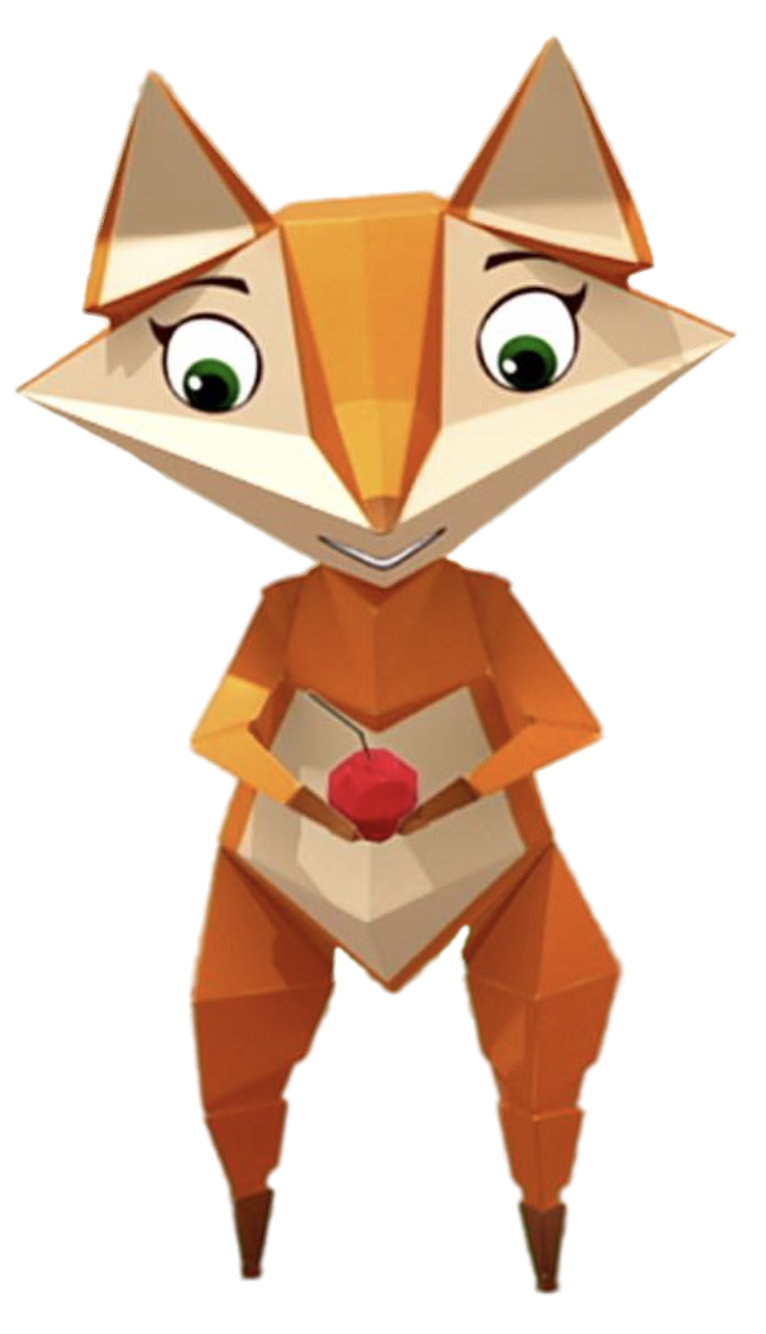 Origanimals Fiona Fox loves apples