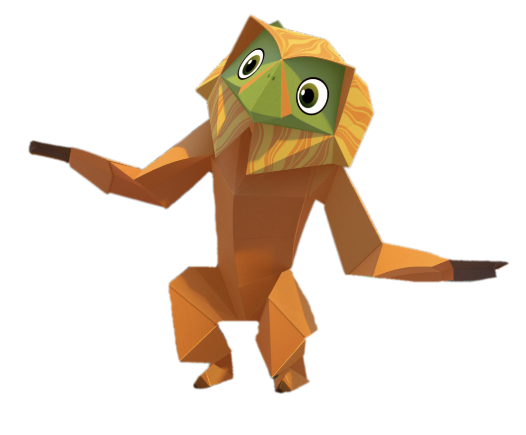 Origanimals Lizard