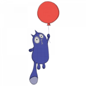 Peg Cat Red balloon