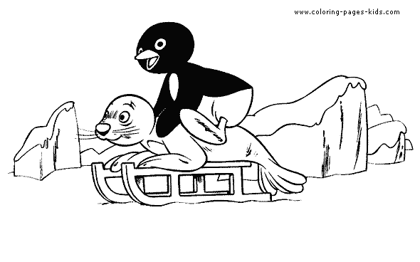 Pingu Sleigh ride