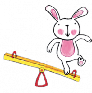 Poppy Cat Alma on Seesaw