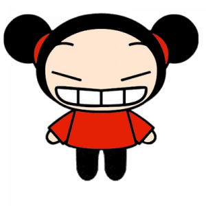 Pucca Pucca grinning