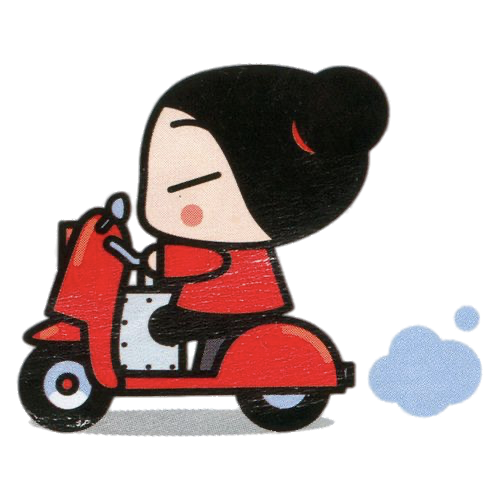 Pucca – Scooter trip