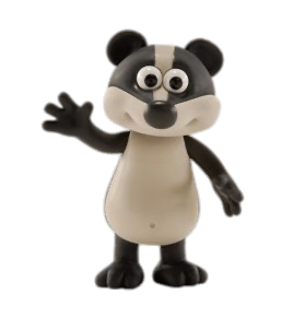Timmy Time Stripy the badger