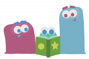 Treasure Champs Reading a book
