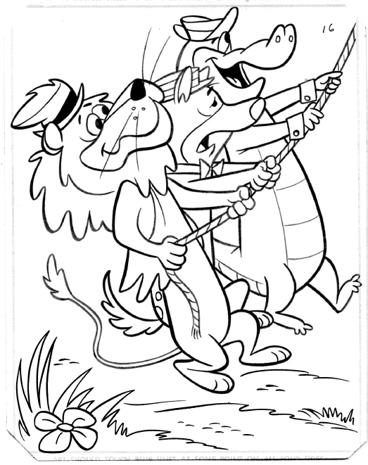 Wally Gator Coloring Pages Coloring Pages