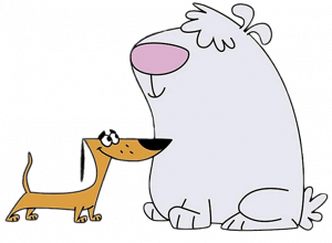 2 Stupid Dogs The Big Do and The Little Dog