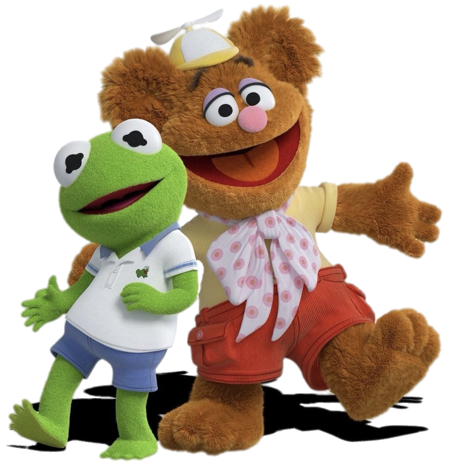 Muppet Babies – Kermit and Fozzie