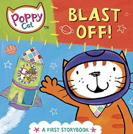 Poppy Cat Boardbook Blast Off