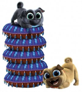 Puppy Dog Pals Mountain of cushions