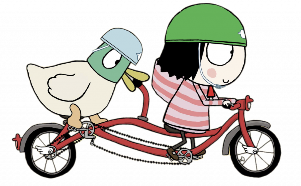 Sarah and Duck – Tandem ride