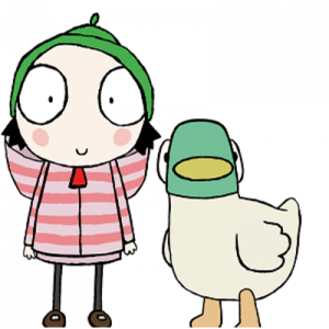 Sarah and Duck Two friends