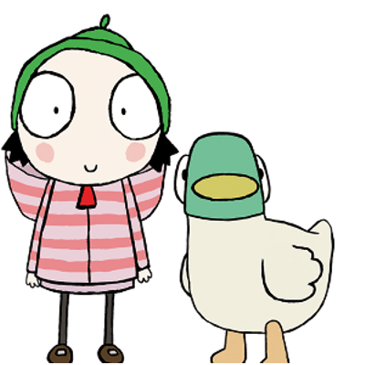 Sarah and Duck – Two friends