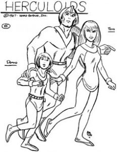 The Herculoids Space Family