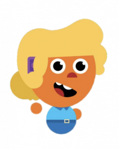 Charlies Colorforms City Miss Silly Face