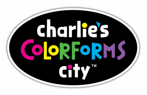 Charlies Colorforms City logo