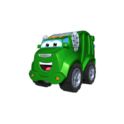 Chuck & Friends – Rowdy the Garbage Truck