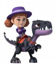 Dino Ranch Clara Tinhorn