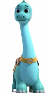 Dino Ranch Clover the brontosaurus