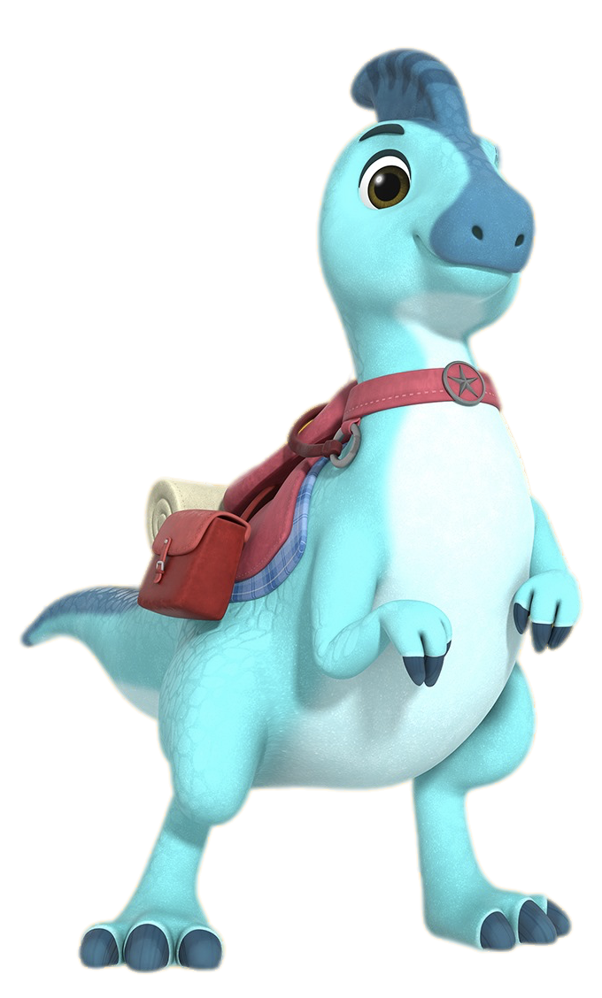 Check out this transparent Dino Ranch - Quack the parasaurolophus PNG image
