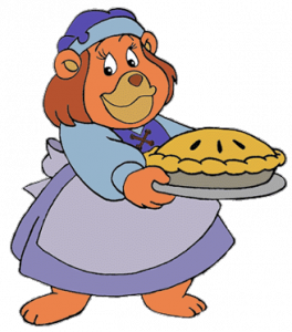 Gummi Bears Grammi Gummi baking pie