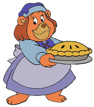 Gummi Bears Grammi Gummi baking pie