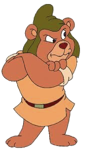 Gummi Bears Gruffi Gummi arms crossed