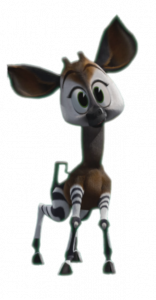 Madagascar Odee the Okapi