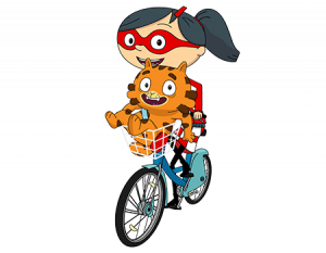 Mirette Investigates Mirette on Bicycle