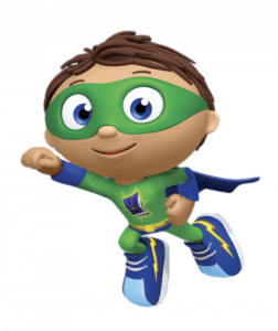 Super Why Super Why flying