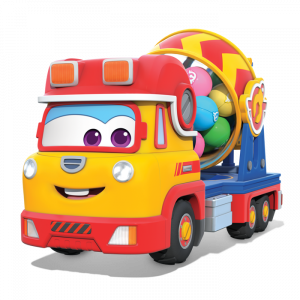 Super Wings Remi the mixing truck