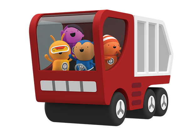 Tinpo – Team Tinpo in truck