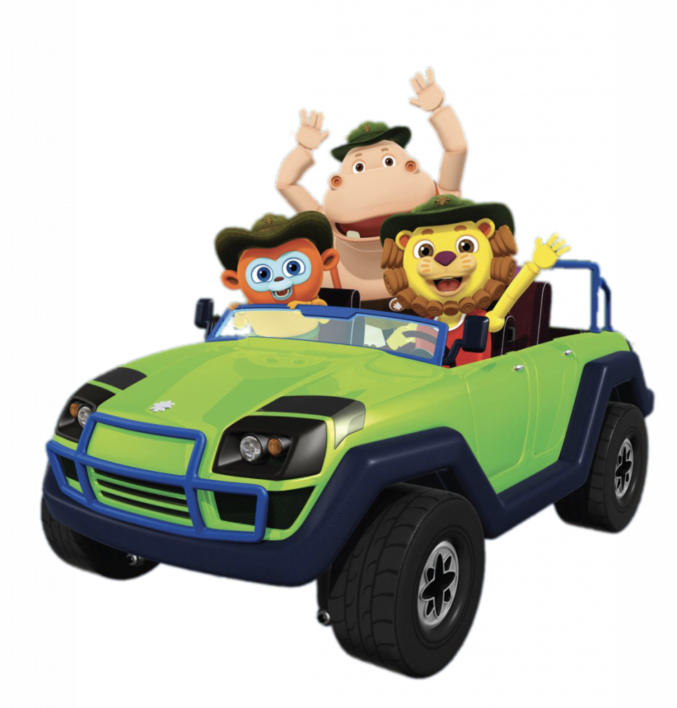 Boing The Play Ranger – Team in Car
