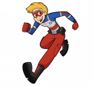 Kid Danger Kid Danger running