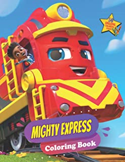 Mighty Express High Quality Coloring Book