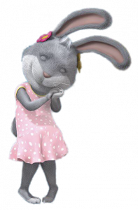 Tip the Mouse Lily in Pink Dress