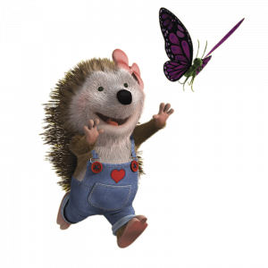 Check out this transparent Tip the Mouse - Tessa chasing a Butterfly PNG  image