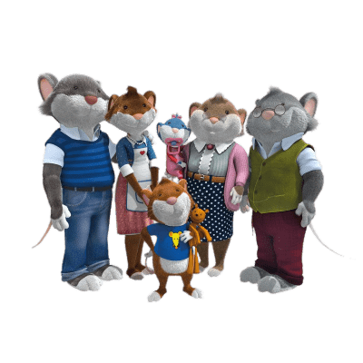 Tip the Mouse Tip with his Extended Family