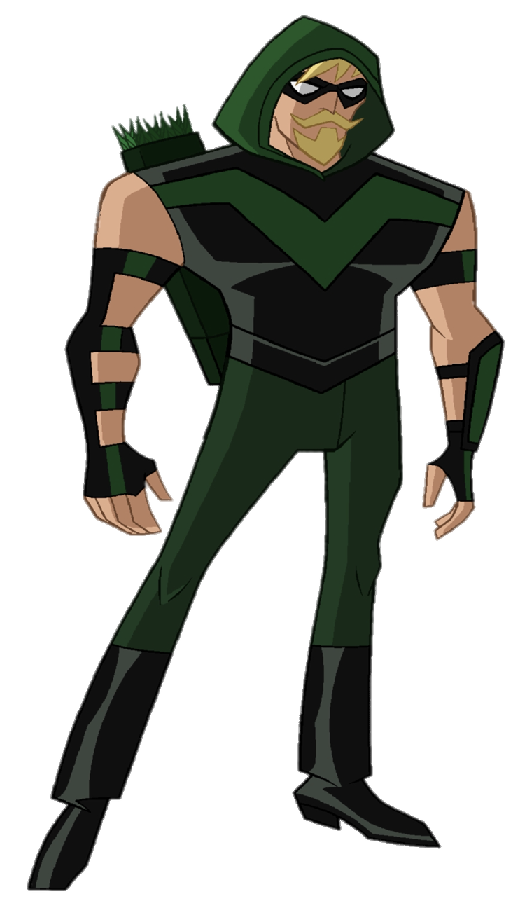 Check out this transparent Justice League Action - Green Arrow PNG