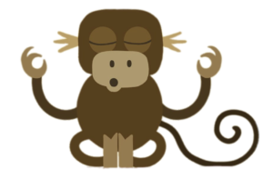 Animanimals Meditating Monkey