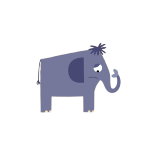 Animanimals Sad Elephant