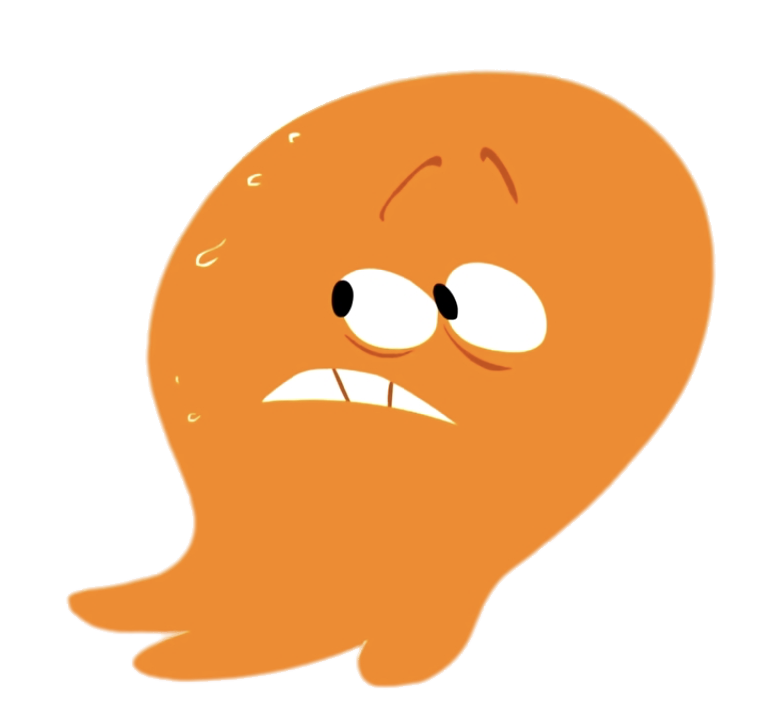 Check out this transparent Lamput - Scared Lamput PNG image
