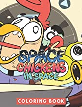 Space Chickens in Space – Jumbo Coloring Book