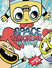 Space Chickens in Space Super Coloring Book